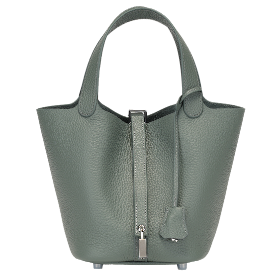 【特典スカーフ付き】 ◆シルバー金具◆ RENNES レンヌ キューブバッグ Sサイズ 99400
