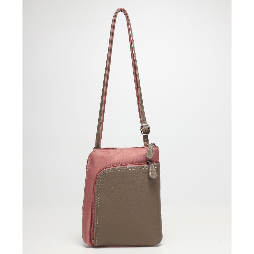 【QUAY】はっ水ナイロンポシェット 牛革部分使い ショルダーバッグ ナイロンポーチ 99490