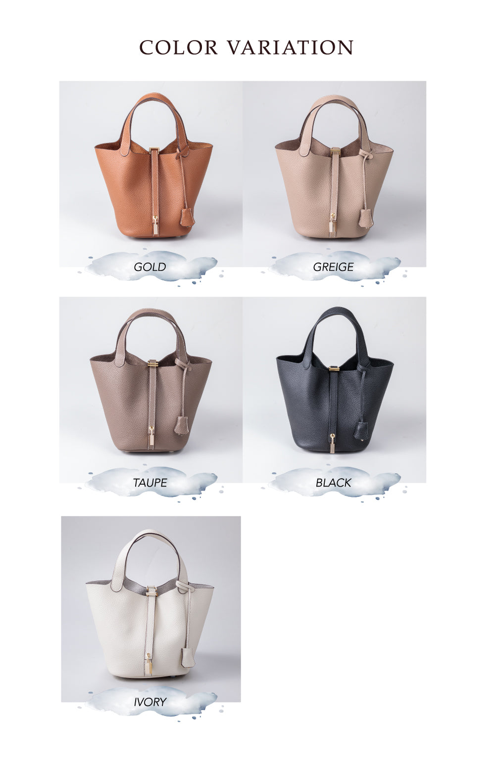 【ゴールド金具ver】 レンヌ キューブ型 上質 本革 マイピコタンイ ロックナピコタンナ Sサイズ PM MM GM バケツ型バッグ 高級 イマイバッグ 母の日 人気 キューブバッグ かわいい オシャレ 【公式限定特典付き】 rennes-s2