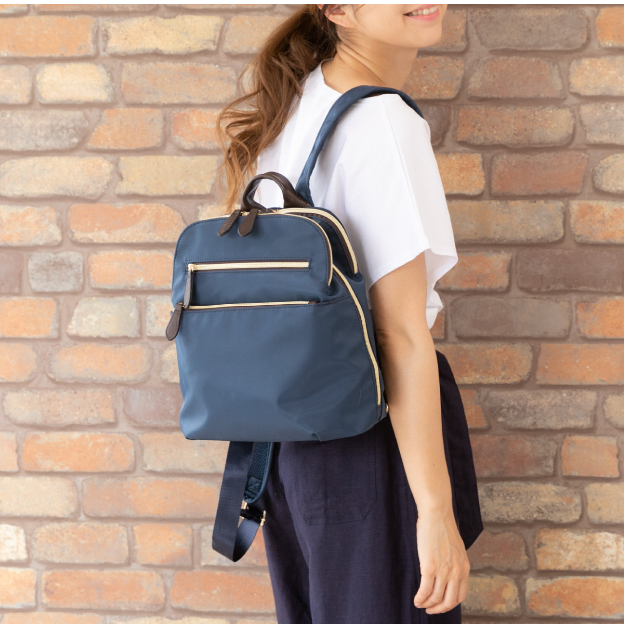 【QUAY】 軽量 はっ水 ナイロンリュック バックパック imaibag イマイバッグ 99373