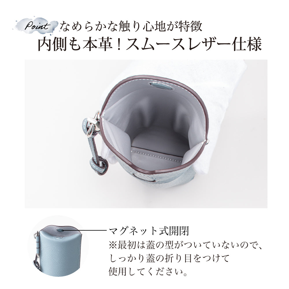 【特典スカーフ付き】上質レザー スマホポシェット Nantes ナント 牛革 スマホショルダー スマゲート 本革 レディース イマイバッグ imaibag 99420