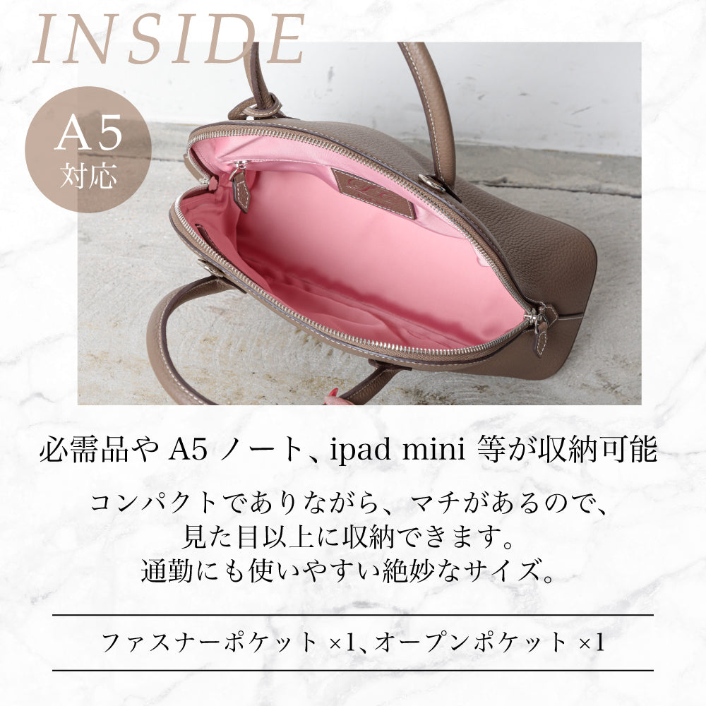 【La Closet】【特典スカーフ付き】Grasse グラースM  上質本革 ショルダーバッグ ハンドバッグ 上質 本革  斜め掛け マイボリードイ ブガッティ 普段使い 入学式 卒業式  贈り物 人気  イマイバッグ かわいい 99-3016