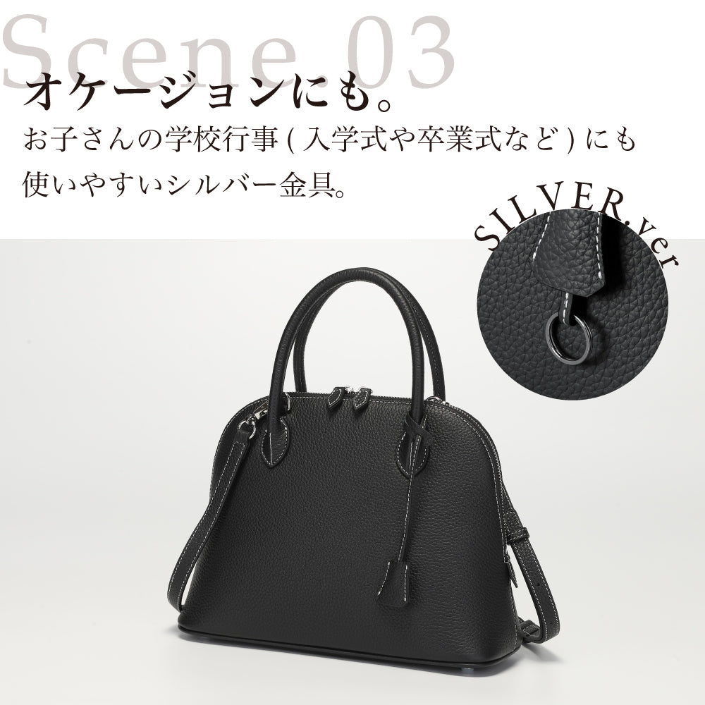 【La Closet】【特典スカーフ付き】Grasse グラースM  上質本革 ショルダーバッグ ハンドバッグ 上質 本革  斜め掛け マイボリードイ ブガッティ 普段使い 入学式 卒業式  贈り物 人気  イマイバッグ かわいい 99-3016