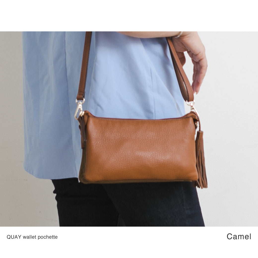 QUAY お財布ショルダー お財布ポシェット 99366 多機能