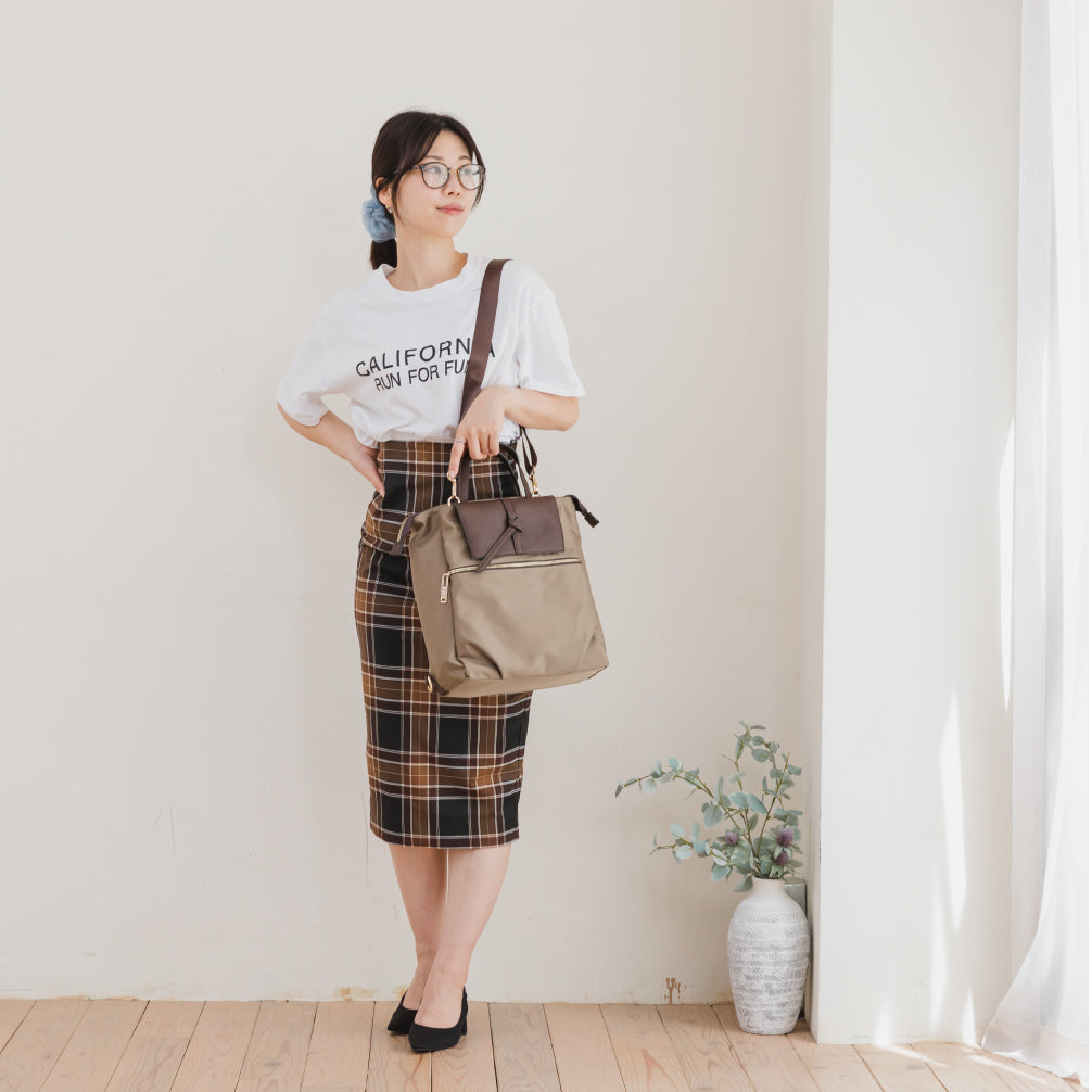 QUAY 3way はっ水ナイロンリュック 99385 イマイバッグ