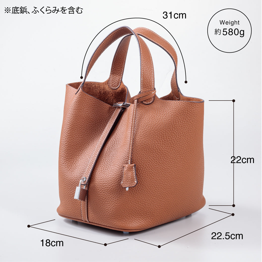 特典スカーフ付き】 ◇シルバー金具◇ RENNES レンヌ キューブバッグ M